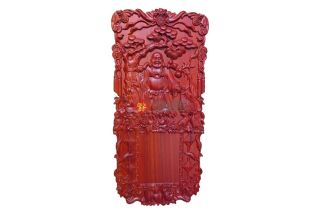 Đốc lịch gỗ treo tường Phật Di Lặc đứng 2DL_D