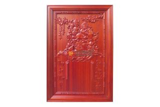 Đốc lịch gỗ Phúc Lộc Thọ ngồi DL_PLT_N